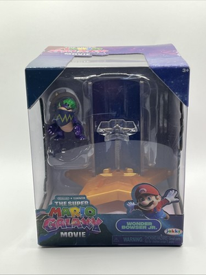 #ad quot;Super Mario Galaxy Moviequot; Wonder Bowser Jr Mini Figure Jakks New $21.25