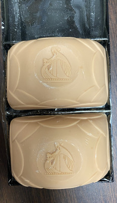 * Vintage box LANVIN PARFUMS SOAP- original bar soap - made in France  RARE 2