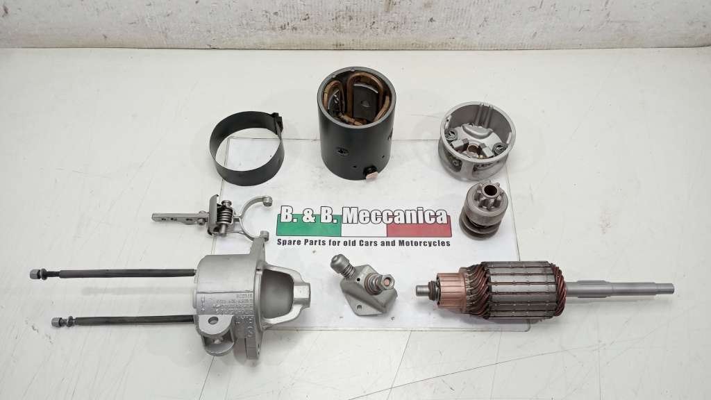 Vélomoteur D`Démarrage Reconditionné FIAT 500 D - 600 1SERIE 870374 (MI66)