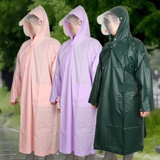 Regenmantel mit Kapuze, Regenponcho mit Kapuze, wasserdicht, regenfest, breite