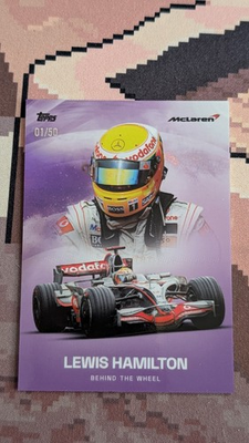 #ad 2025 Topps McLaren Racing Pick From List Auto Parallel Base $100.00