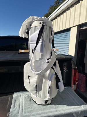 Nike 2020 Sport Lite 5 Way Divider Golf Bag - Black/White
