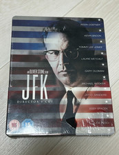 JFK Director’s Cut | zavvi Steelbook Blu-Ray Limited Edition UK IMPORT