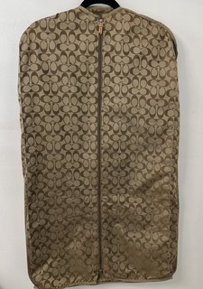COACH Garment Bag 29x2.5 X 35” Zip Suit Dress Travel Storage