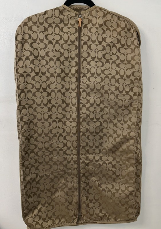 COACH Garment Bag 29x2.5 X 35” Zip Suit Dress Travel Storage