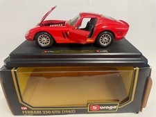 Bburago Ferrari 250 GTO (1962)  1:24 Scale Diecast Model. Excellent n Boxed