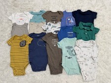Carter's Baby Boy Clothing Lot 3-6/6 Months - 15 Pieces L4