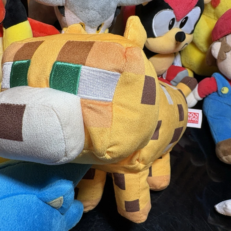 Lote de Peluche Sonic Mario Pokémon Minecraft | GE Sonic Mighty Silver Pikachu Ocelot Foto 4 de 4