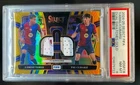 2024-25 Select FIFA Lamine Yamal Pau Cubarsi Dual Patch Gold #4/10 PSA 8