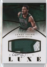 2014-15 Panini Luxe Memorabilia Prime 5/25 James Young #100 1u6