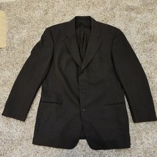 Hugo Boss Super 100 Wool Blazer Black Sport C...