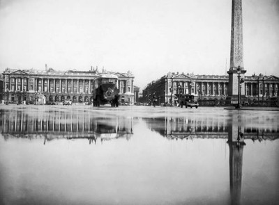 Place de la Concorde in Paris in 1935 Historic Old Photo
