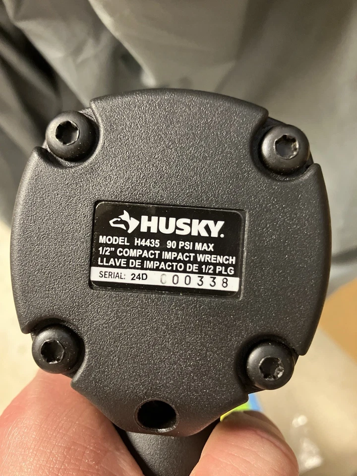 Llave de impacto compacta Husky 1/2 pulgada 500 pies nueva sellada Foto 4 de 4