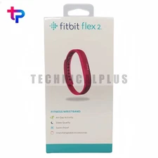 NEW Fitbit Flex 2 Bluetooth Health Activity Sleep Tracker S & L Band IN BOX Red