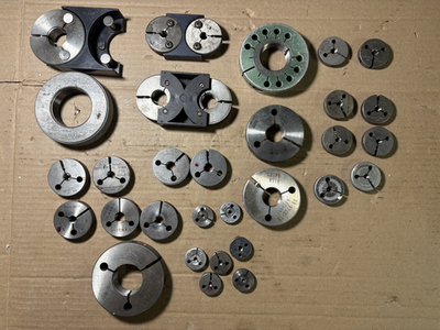 #ad #ad 32 pc Lot of Thread Ring Gage Go NoGo Machinist Lot Swanson Westport Efco Others $240.00