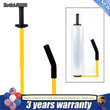 Stretch Film Dispenser Machine Pallet Wrap Dispenser Shrink Wrap Tool W/ Handle