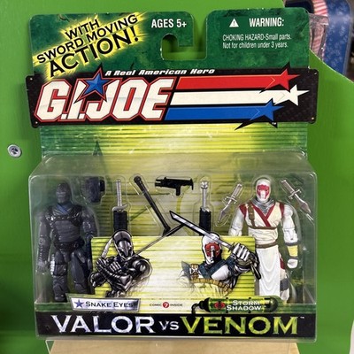 Hasbro G.I. Joe Valor vs Venom Snake Eyes vs. Storm Shadow - Sealed