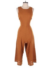 Everly Women Brown Romper S