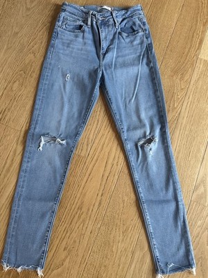 Levis Damen Jeans Hose 721 HIGH RISE Skinny  W26 L29 Levi's, Used Look, top