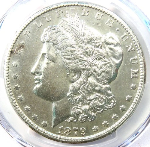 1879-CC Morgan Silver Dollar $1 Carson City Coin - Certified PCGS AU Details