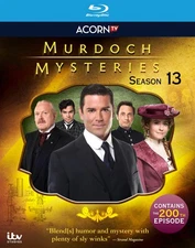 Murdoch Mysteries, Season 13 (Blu-ray) Yannick Bisson Hélène Joy Jonny Harris