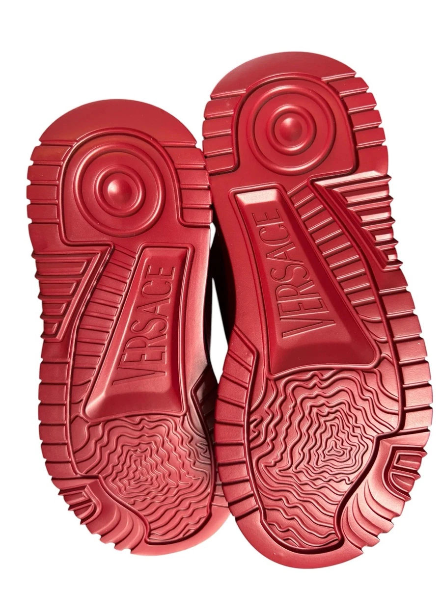 Zapatillas Versace Odisea rojas Medusa - talla 39