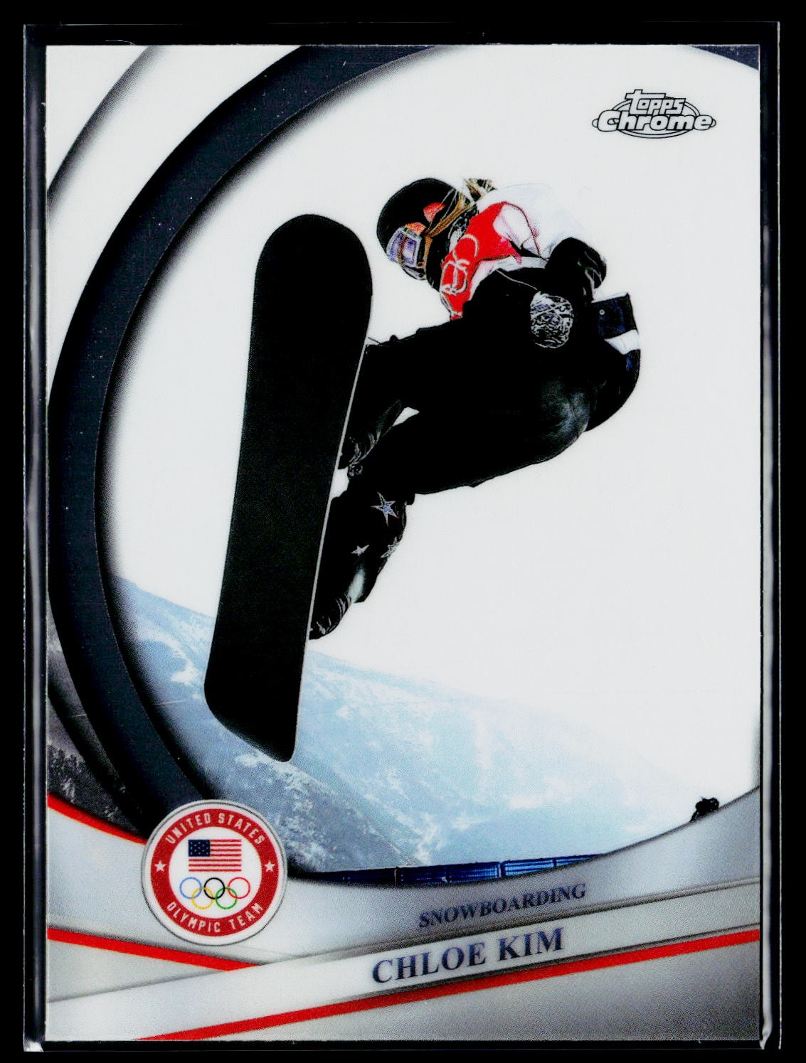 2026 Topps Chrome U.S. Winter Olympic & Paralympic Team Hopefuls #116 Chloe Kim