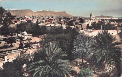 POSTKARTE - ALGERIEN - BOU SAADA - SCHWIMMBAD DES HOTELS TRANSALANTIC - UNBESPIELT