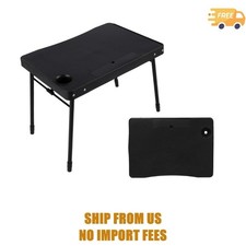 Mainstays 26" Adjustable Height Personal Folding Table with Cupholder and Tablet