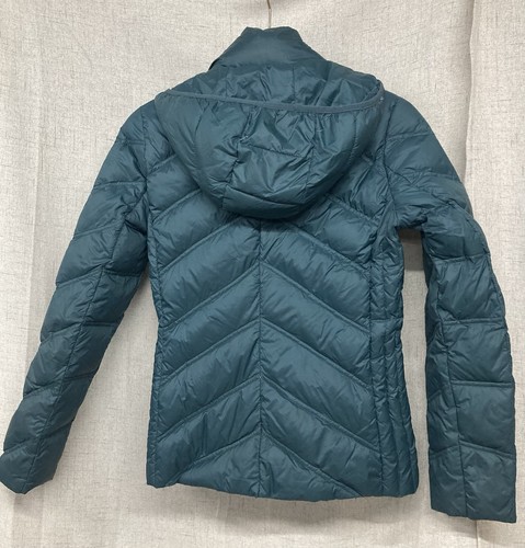 Michael Kors Packable Down Fill Puffer Jacket/Coat Dark Green Women XS - Picture 2 of 11