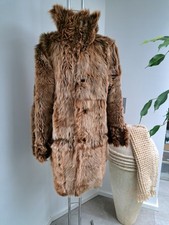 Lammfellmantel Damen Gr. 42 Braun Echtfell Wintermantel wie NEU einmal getragen