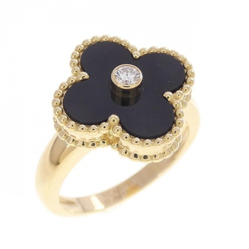 Authentic Van Cleef & Arpels Vintage Alhambra Ring #260-007-599-4150