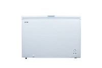 HYE Chest Freezer 299L Freestanding Large White, Basket - Open Box (Please Read)