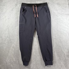 FIGS Pants Womens Large Gray Zamora Jogger Technical Scrub Workwear Medical