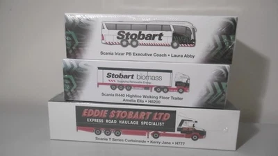 ATLAS EDITIONS / Oxford Truck SCANIA EDDIE STOBART xx3