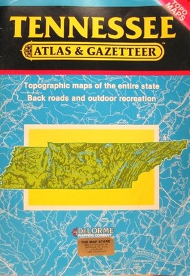 Tennessee (State Atlas  Gazet - VERY GOOD