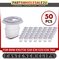 50pcs 15x17mm Nylon Interior Trim Instrument Carrier Mounting Grommets For Bmw 50pcs 15x17mm Nylon Interior Trim Instrument Carrier Mounting Grommets For Bmw