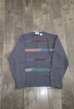 Izod Vintage 90s-80s Nitted Sweater Rare Mens