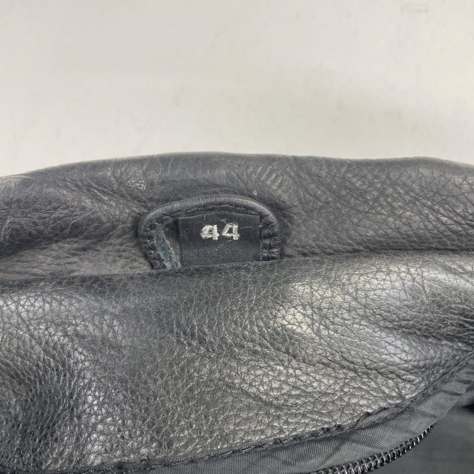 Interstate Leather Classic Motorcycle Jacket Size… - image 3