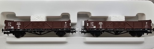 Liliput H0 21602 2tlg. Güterwagen-Set LINZ  DR mit Schotterladung NEU m.OVP  | Zustand: Neu