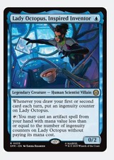 Lady Octopus, Inspired Inventor | MTG SPM | Legendary Villain Artifact Free Cast
