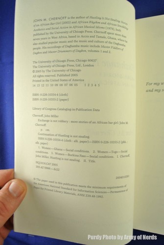EXCHANGE IS NOT ROBBERY John Chernoff WEST AFRICAN BAR GIRL STORIES Book Africa - Picture 3 of 12