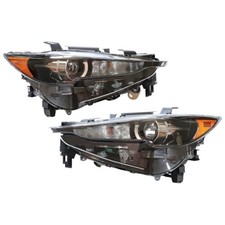 Headlight Set Left Right Halogen for Mazda CX 5 2017 2018 2019 2020 2021