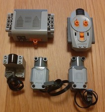 LEGO Technic Power Functions L Motor 88003 Receiver 8884 Remote 8885 Battery Box