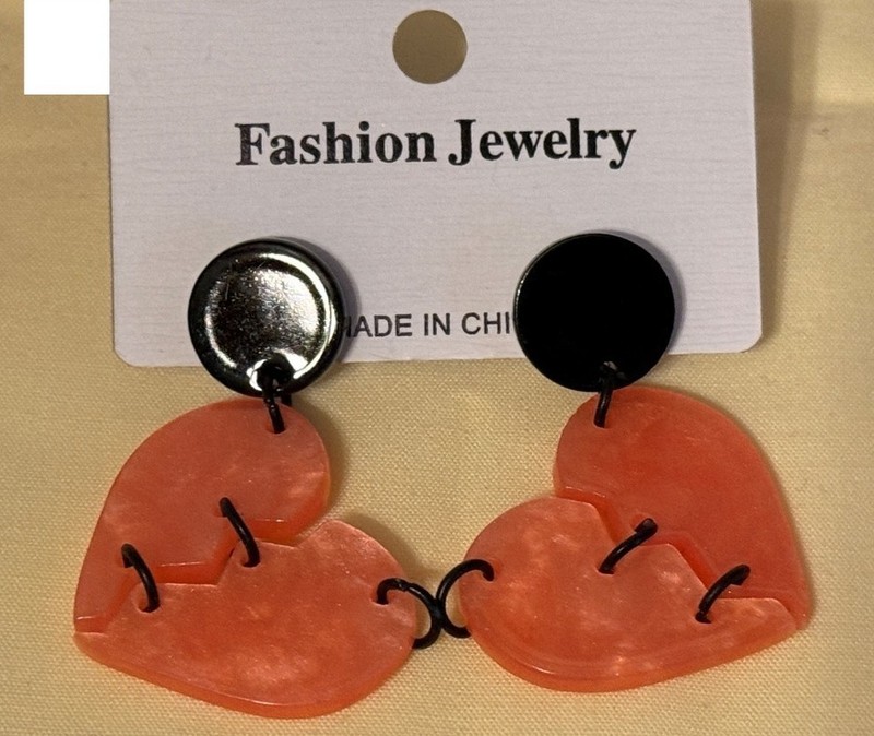 Fashion Jewelry Heart Earrings