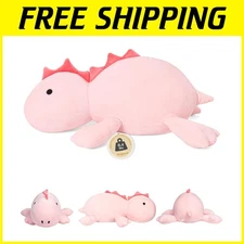 Adorable Dino Plushie Doll 22" Pink