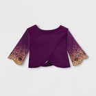Disney Aladdin Jasmine Girls Midi Dress Adaptive Double Layer Skirt