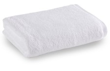 Christy Hand Towel Designer Cotton Fluffy & Velvety Quick Dry Towel 450GSM White