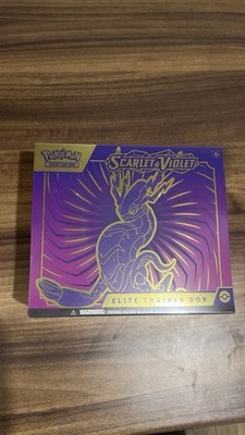 Pokémon Scarlet & Violet Elite Trainer Box, Englisch, OVP Sealed