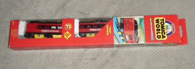Tomica World Road & Rail System Bullet Train  Tomy Express  #7463 Very Rare NIOB